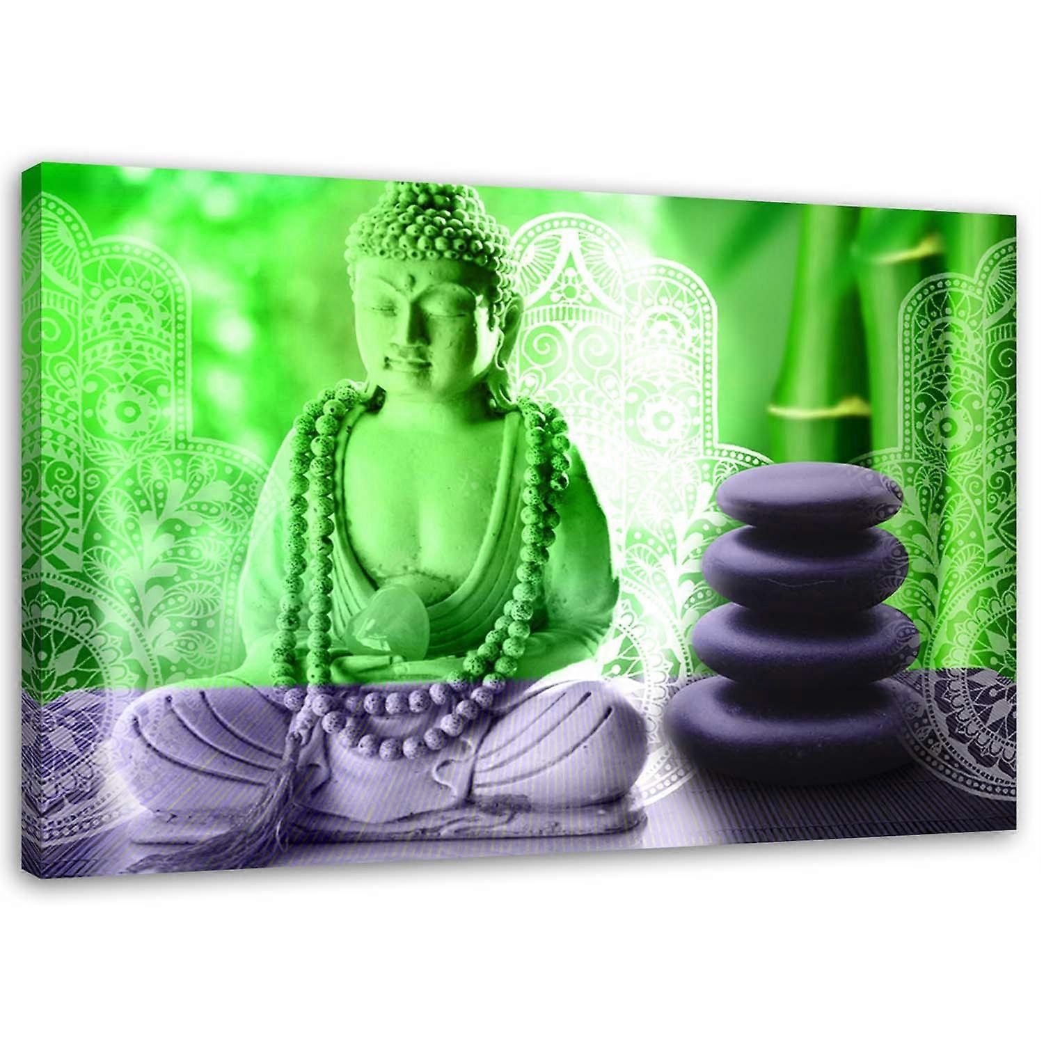 Impression sur toile, Buddha Zen Spa - 120x80