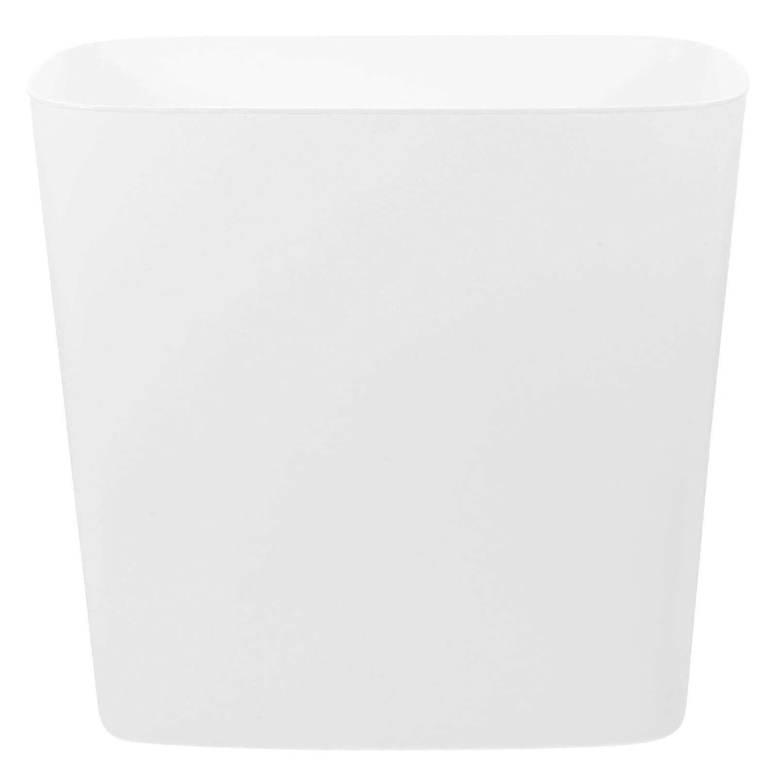 Slim kitchen trash can garbage can plastic narrow space trash can without lid wastepaper basket