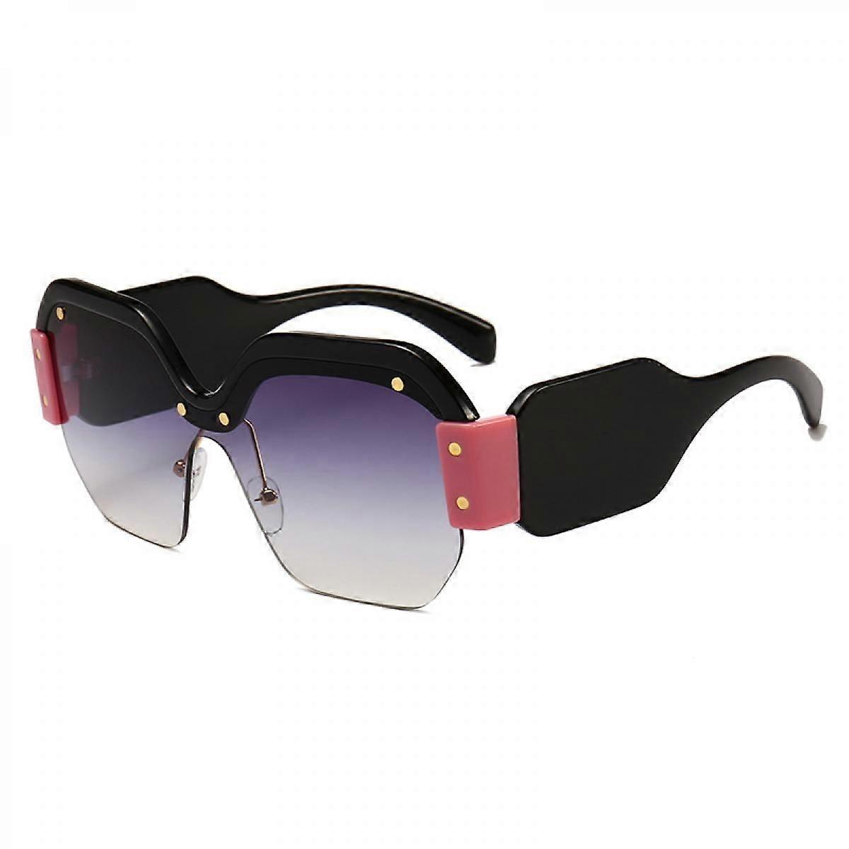 Women Sunglasses Oversized Square Thick Frame