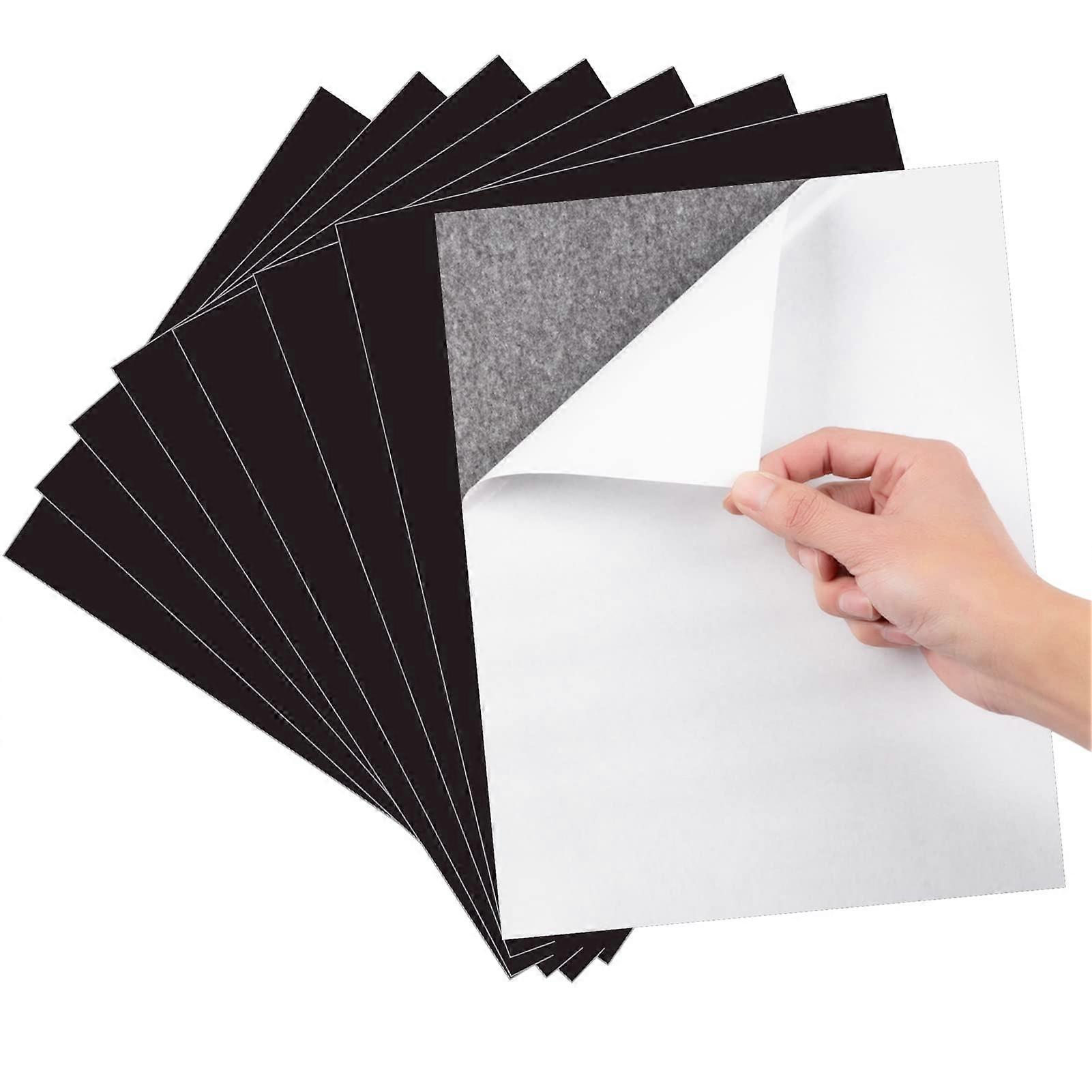 Magnet Sheets with SelfStick Adhesive, Easy Cut DIY Craft (Pack of 8)