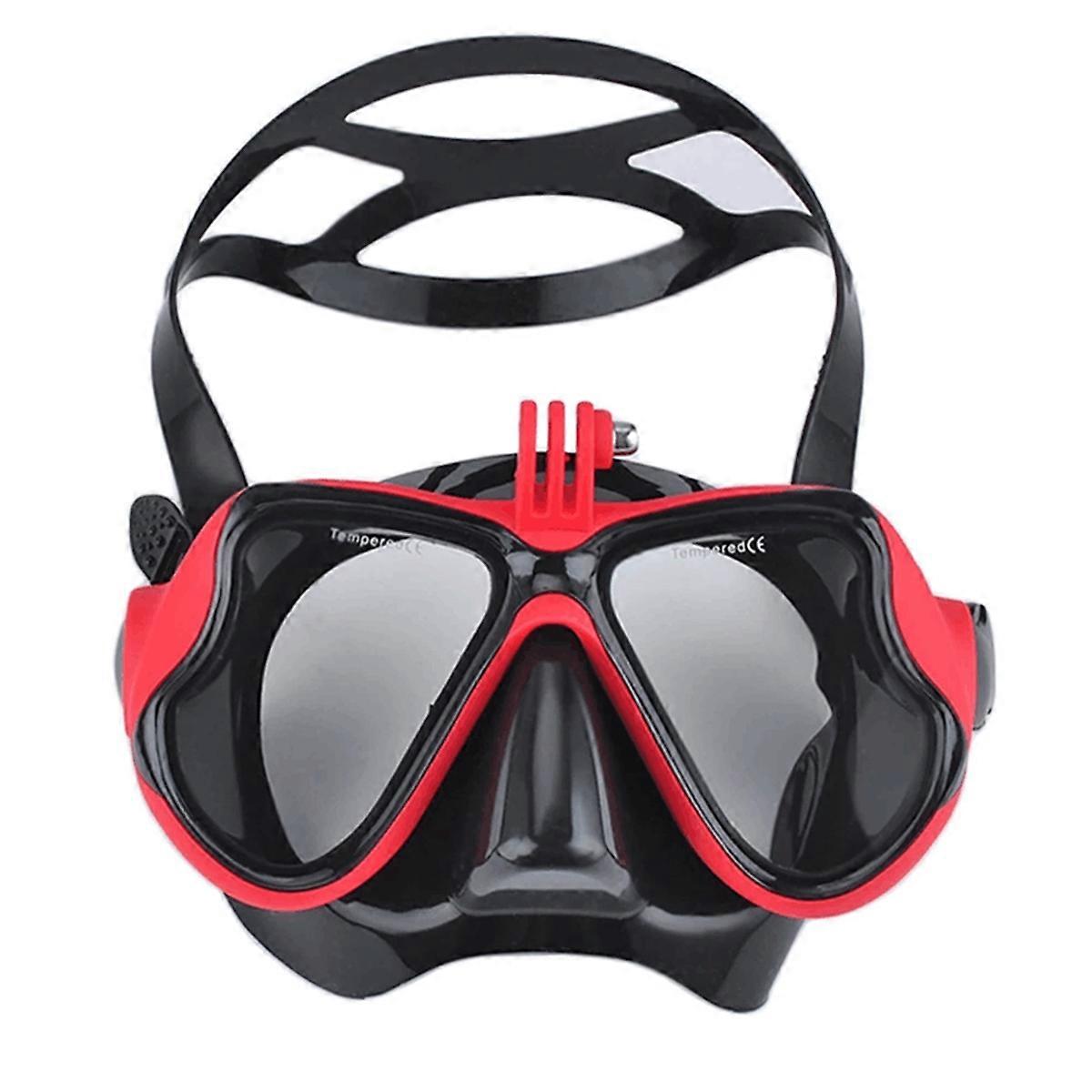 Underwater Mask Camera Diving Mask Camera Holder for Red