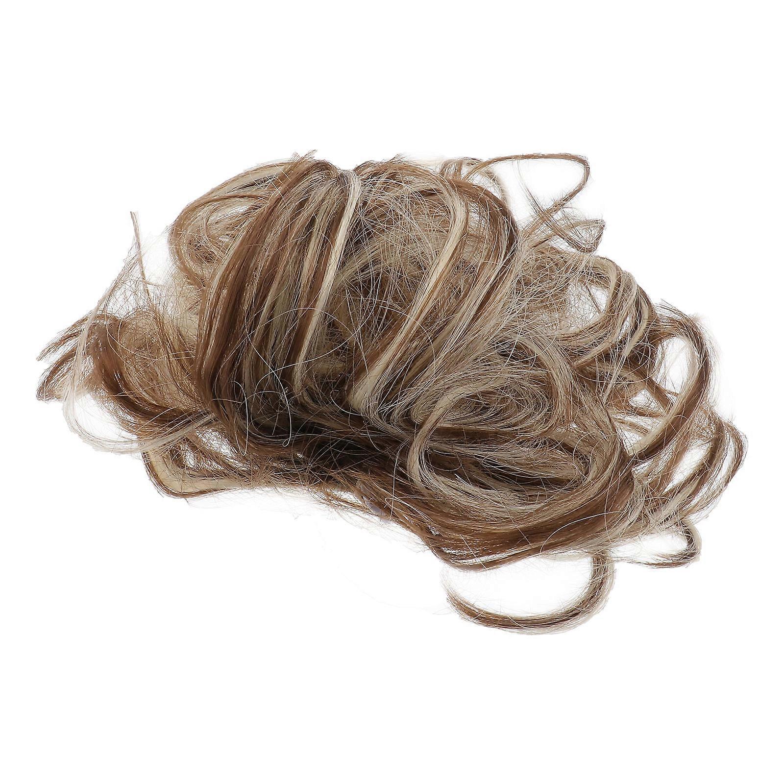 Curly Bun Extension, Elegant and Durable for Everyday Use, Easy Handling and Care