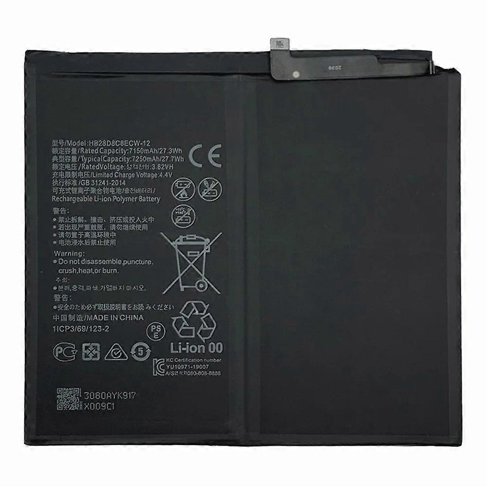 Huawei MatePad 10.4 3.82V 7150mAhリチウムポリマーバッテリーアセンブリパーツ用