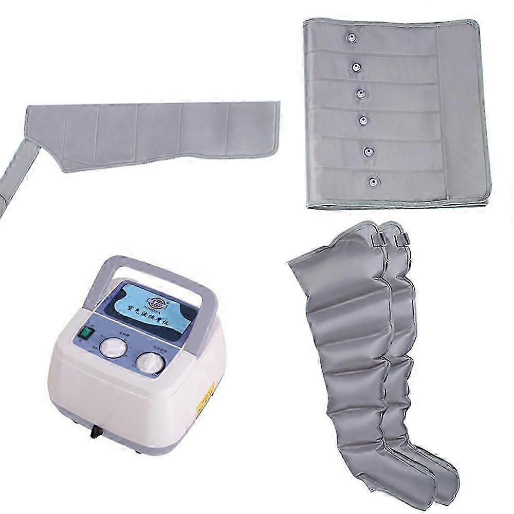 6 Cavity Air Wave Massage Pressotherapy Professional Physiotherapy Air Pressure Automatic Cycle Air Compression Massage Accessor
