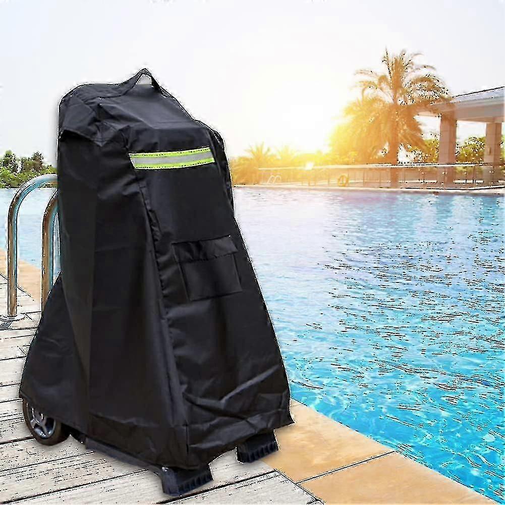 Cover For Dolphin Robot Pool Cleaner, Pool Robot Cover With Drawstring Handle Pockets And Rflchissant Bands, Tench La Po - ya