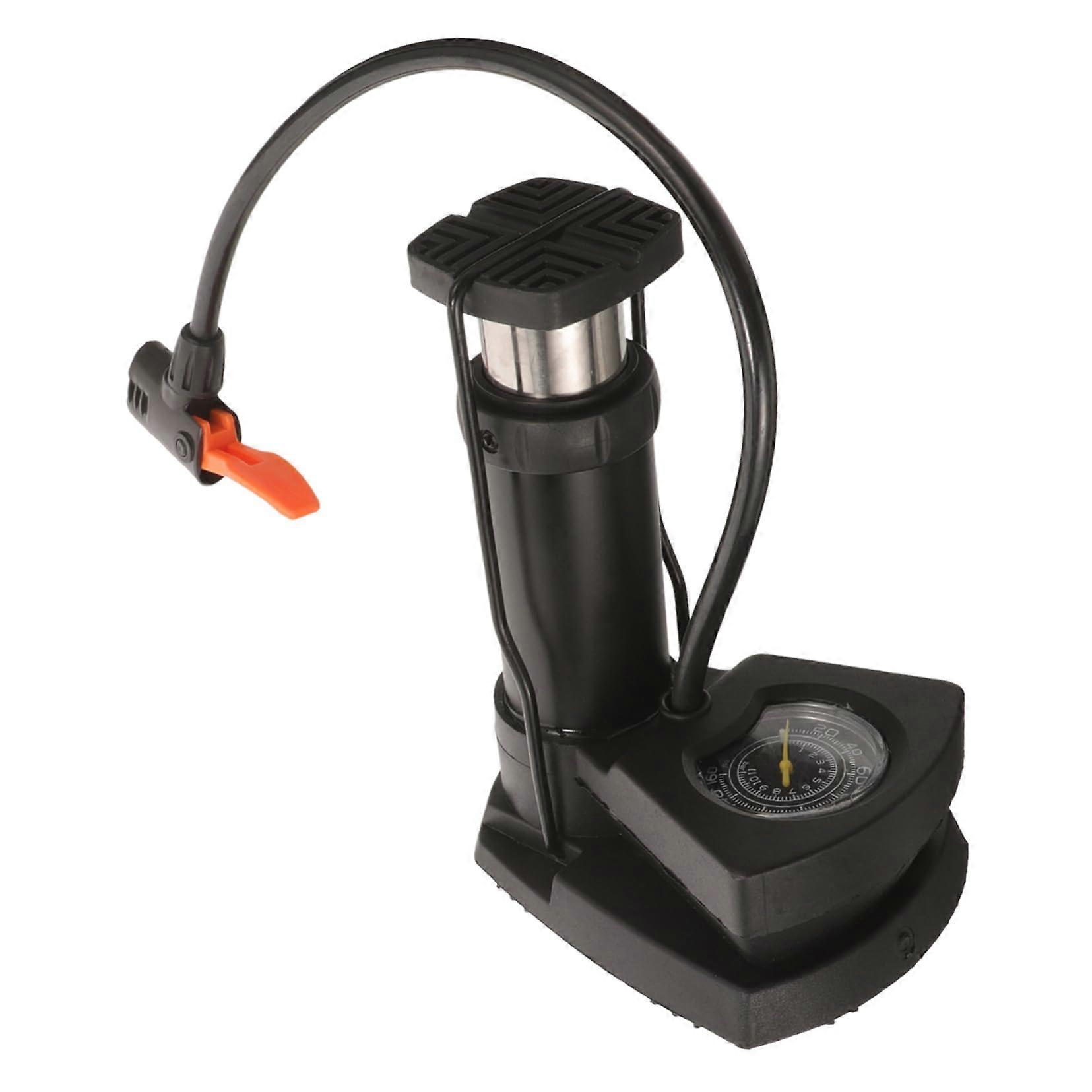Manual Inflator Compressor Bicycle Pump Portable Robust Air Pump for Inflatable Items, Compact Design, Durable Material