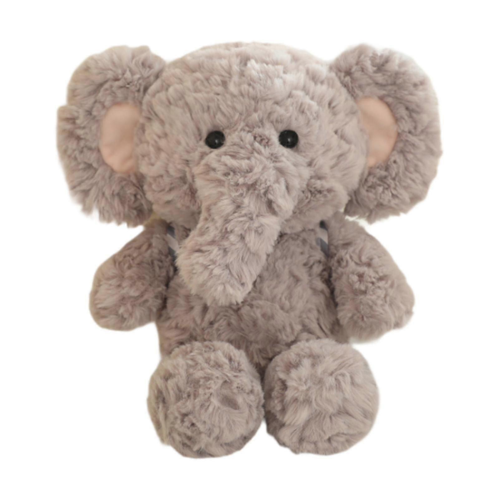 Stuffed Animal Toy Photo Prop Ornament for Living Room Party Favors for Kids, 30cm Plush Elephant Toy Ideal for Celebrations and Fun