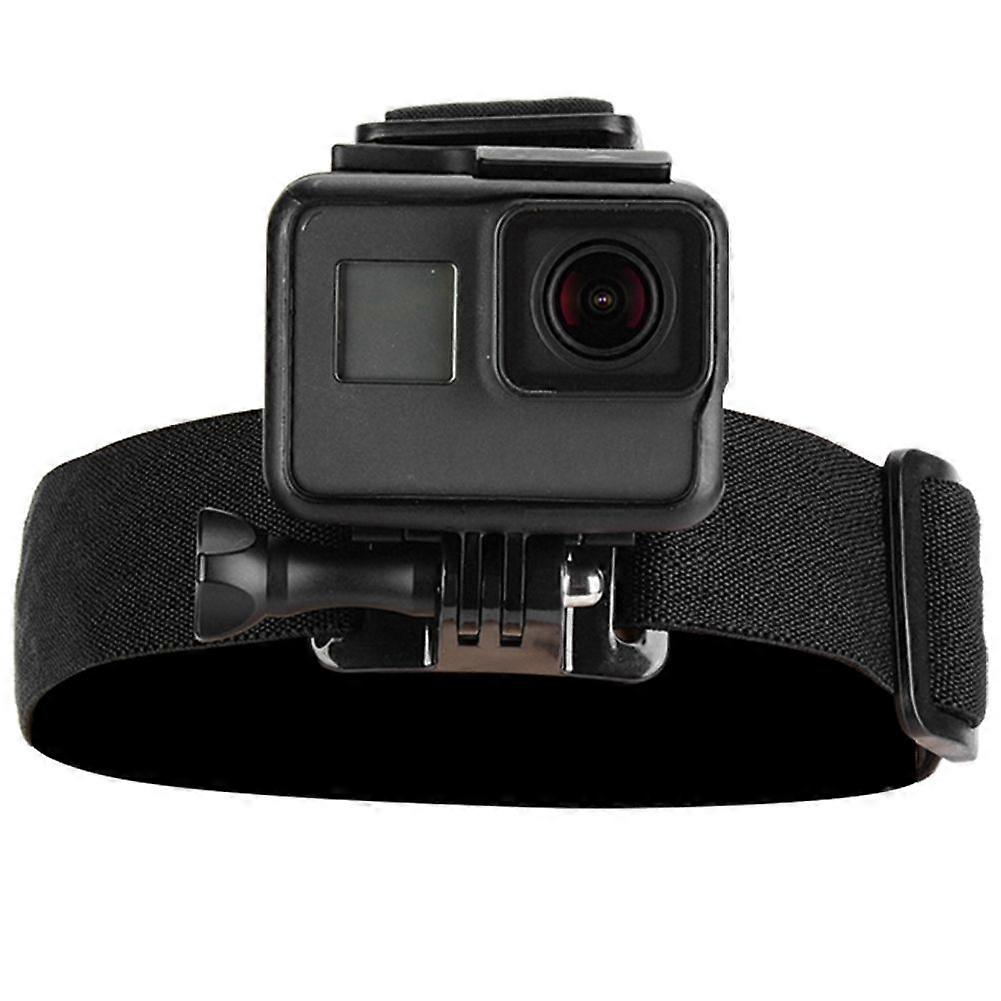 Lightweight Action Camera Helmet Fixing Mount Adjustable Strap Head Band for Gopro