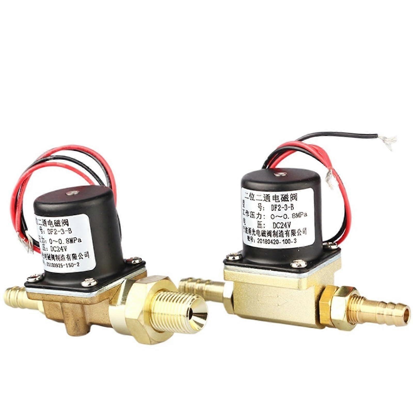 DF2-3-B Solenoid Valve Two-Position Two-Way For CO2 And Argon Welding Gas, DC24V, AC36V, AC220V, M8 Port