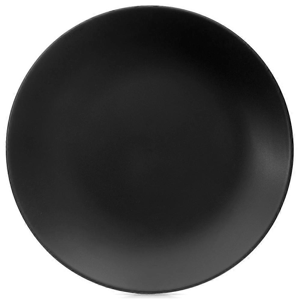 Ceramic dessert plate black 20.5 cm