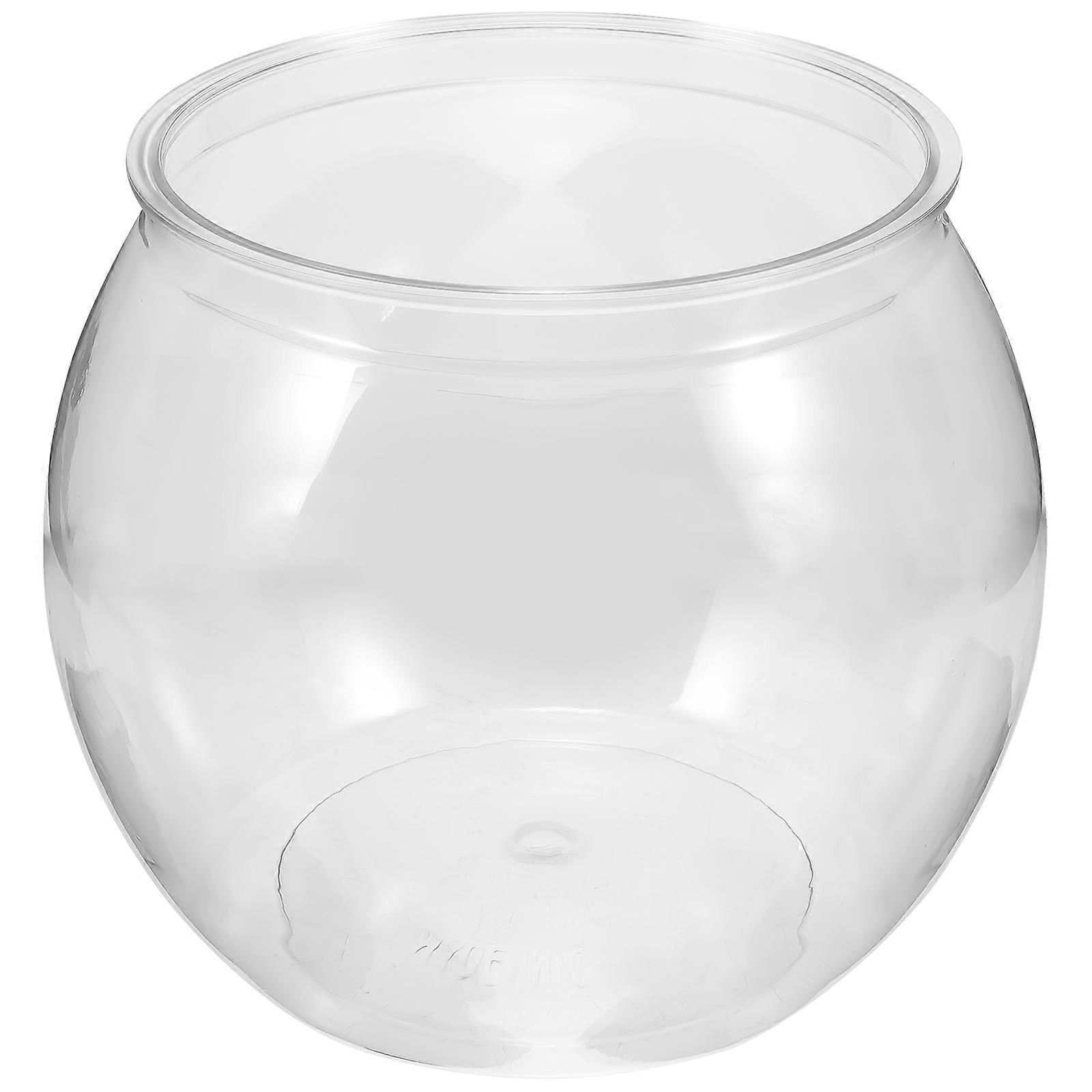 Plastic Fish Bowl for Decoration, Featuring to Simplify Cleaning Routine
