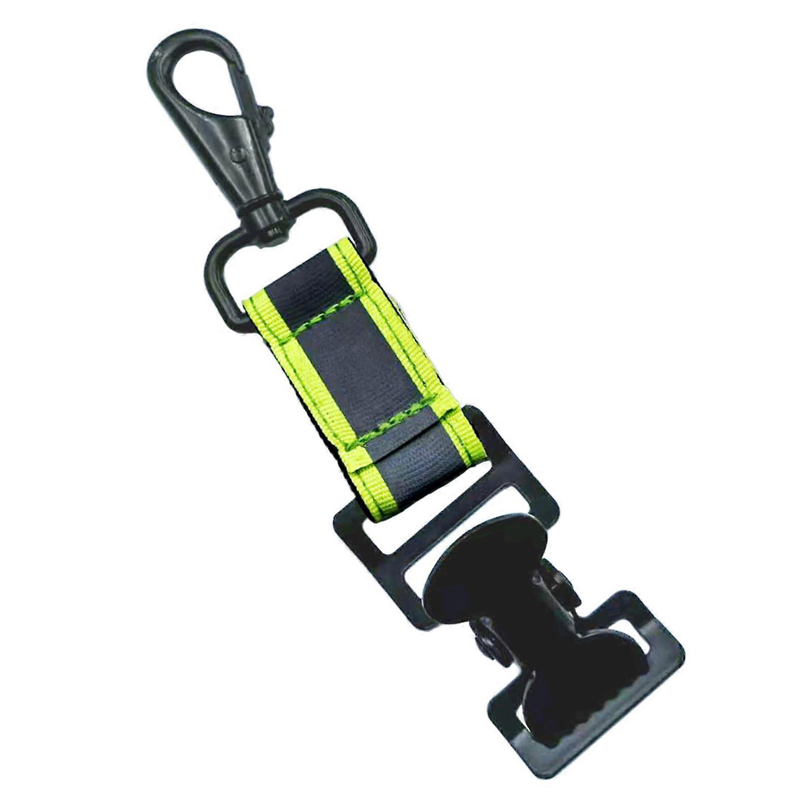 Firefighter Gloves With Holder Strap, Professional Universal Mitts Clip Attachment, Equipment