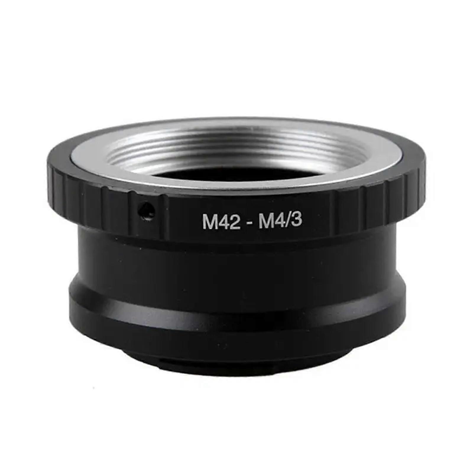 GF3 E-P1 EP3 Lens Mount Adapter M42 to 4/3 Compatible Lens Adapter for Micro Four Thirds Cameras