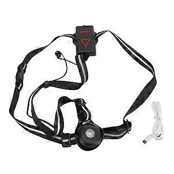 USB oppladbar natt running back varsellampe for utendørs trening sykling camping jogging