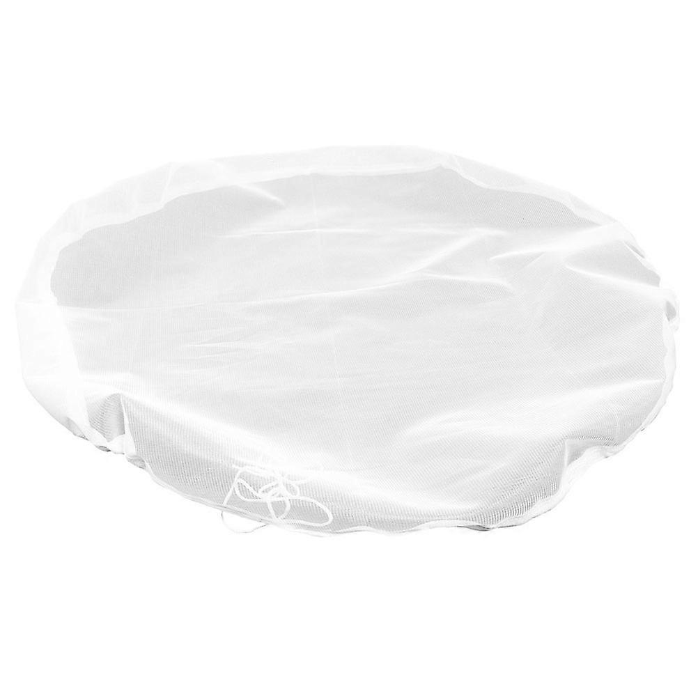 Outdoor Rain Bucket Mesh Cover Round Polyester Insect-Proof 1Set