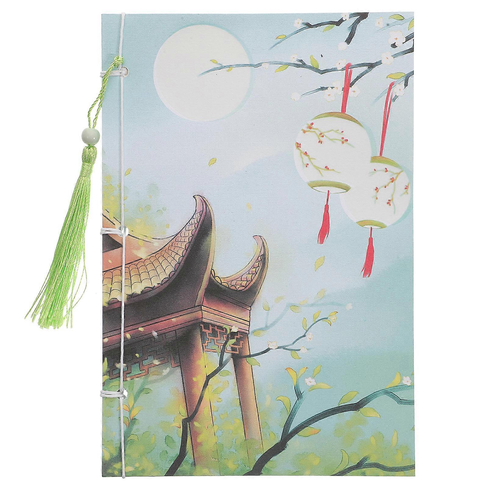 Note Pads Classic Notebook Sketching Travel Rectangular Cultural Aesthetic 20.8x14.2cm 1Set