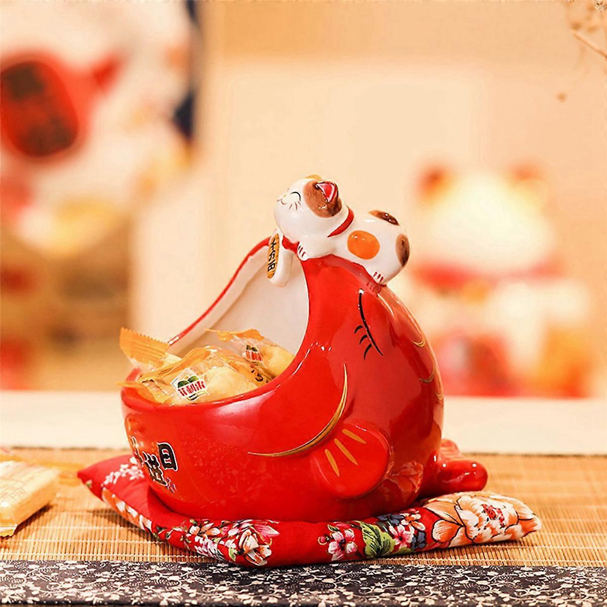 Ceramic Candy Box Cute Storage Box Money Box