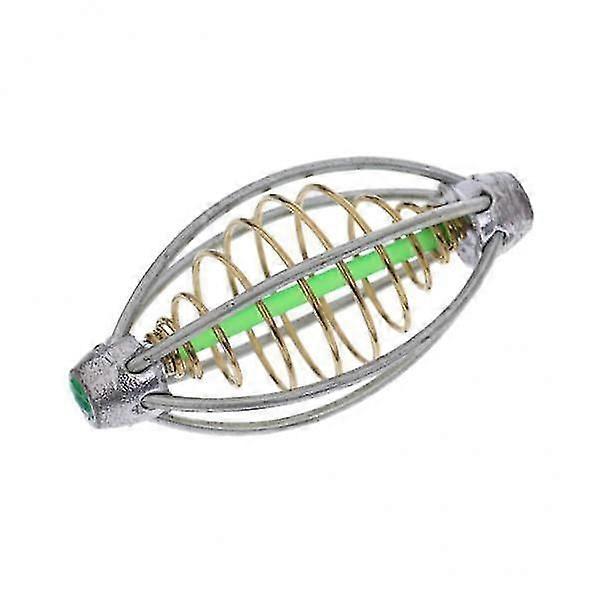 3x6 Wire Method Carp Fishing Feeder Lead Sinker Bait Thrower L with spring