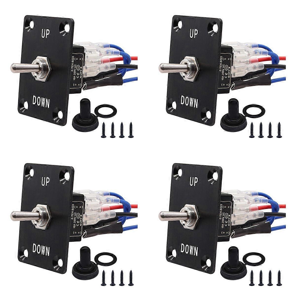 Momentary 6Pin 3Position (ON)-Off-(ON)UP/Down Polarity Reverse Switch