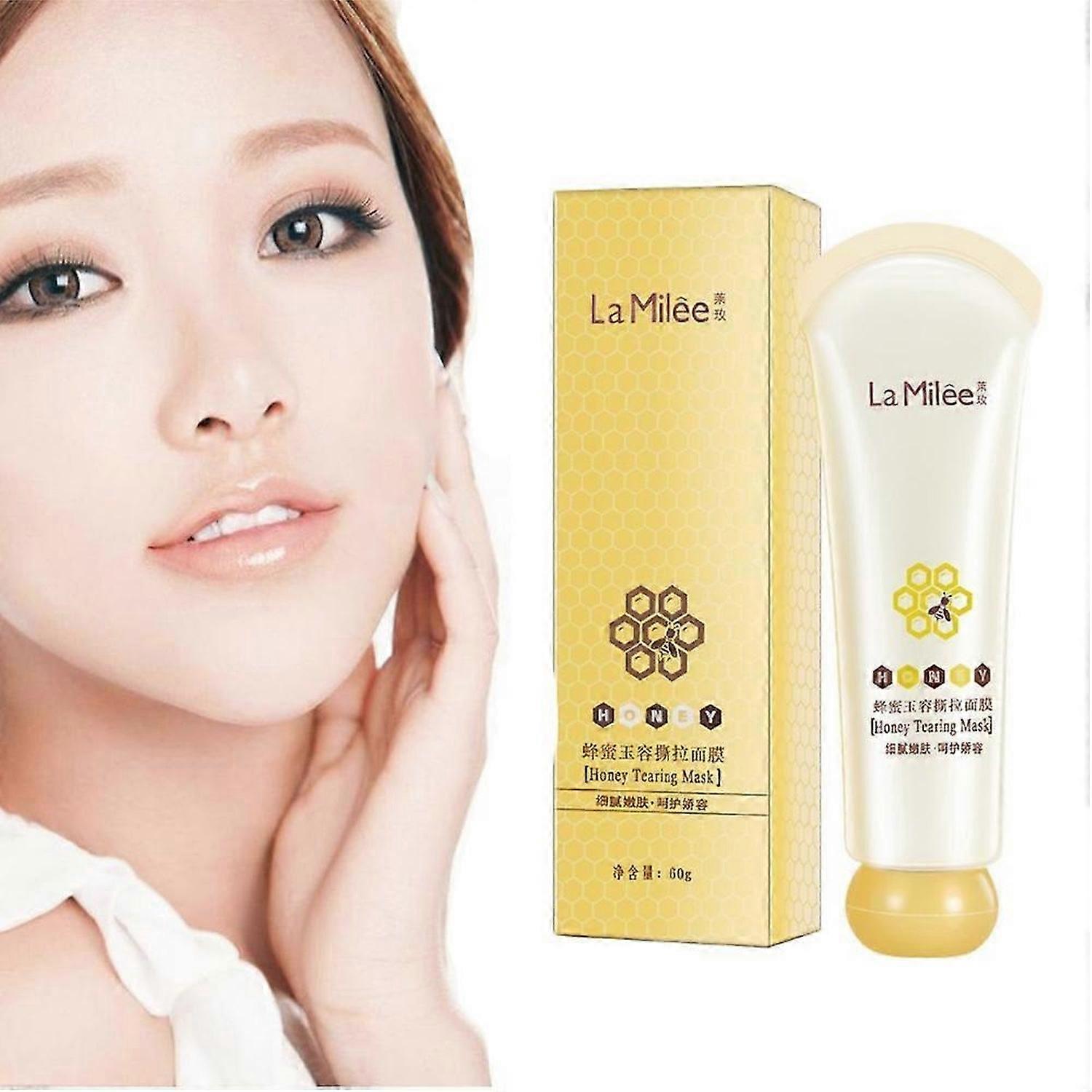 קריעה מסכת דבש לניקוי עמוק מסיר שחורים בקרת שמן פילינג עור מת