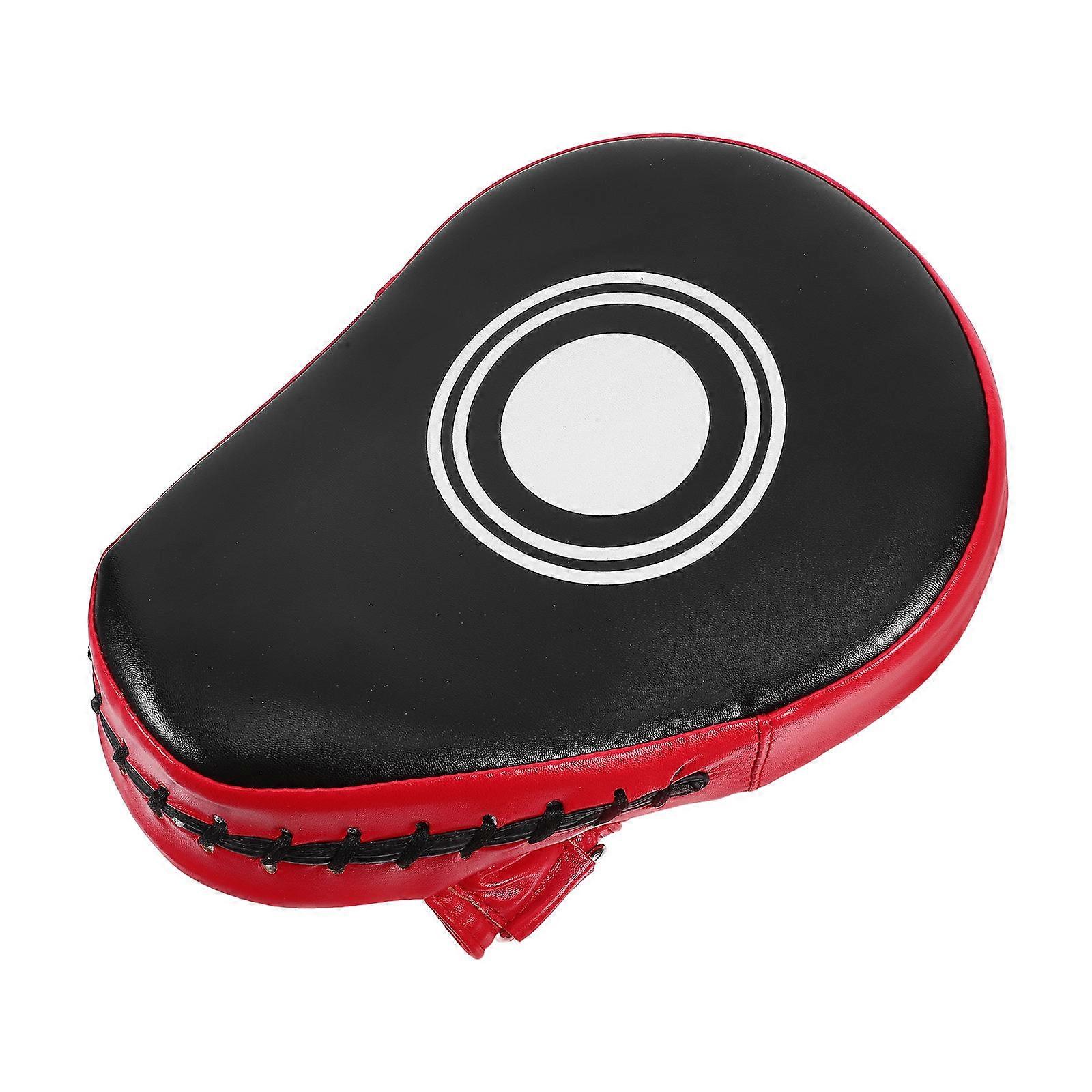 Pu Boxing Punch Pads with Five Finger Slots Durable Karate Target Gloves for Thai, Taekwondo, and MMA Training to Enhance Skill Development