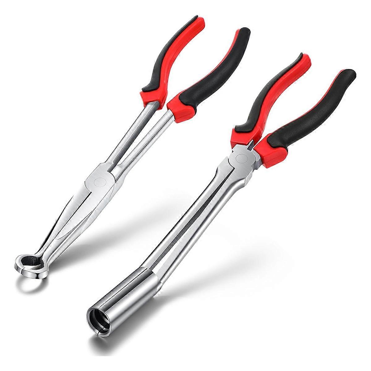 2 Pack Spark Plug Wire Removal Tool Kit Spark Plug Boot Removal Tool and Pliers Pulling Tool,Wire P