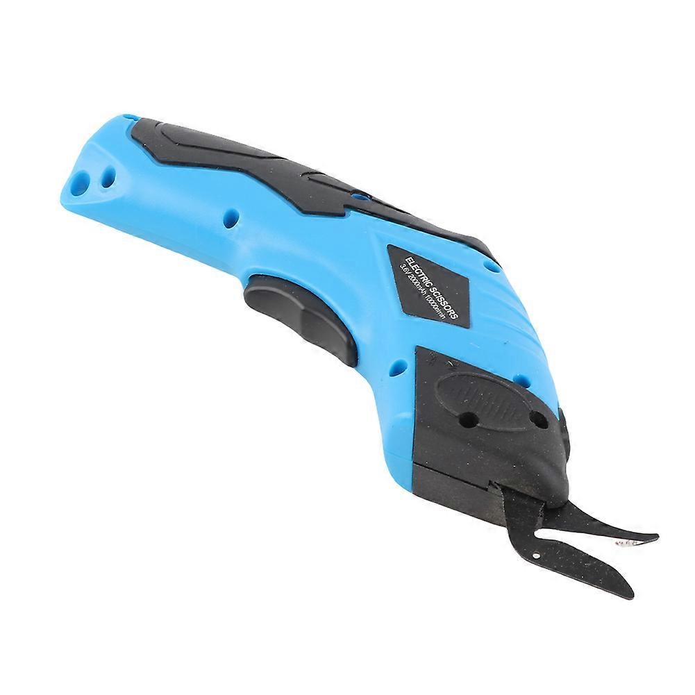 Handheld Rechargeable Electric Scissors Portable Cutting Shears for Cardboard Fabric Leather 