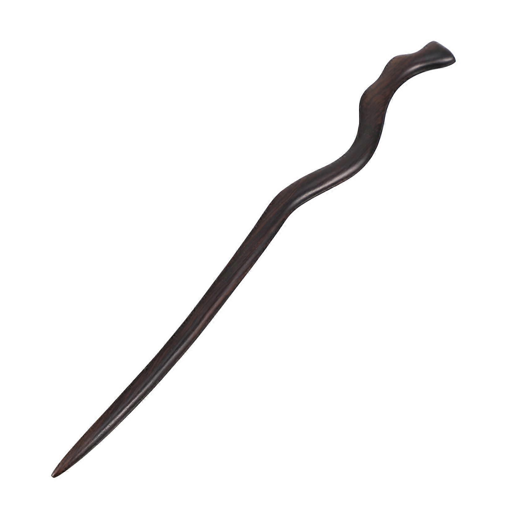 Holzhaarnadel Stick für Frauen Chinesischer Stil 1 Stück