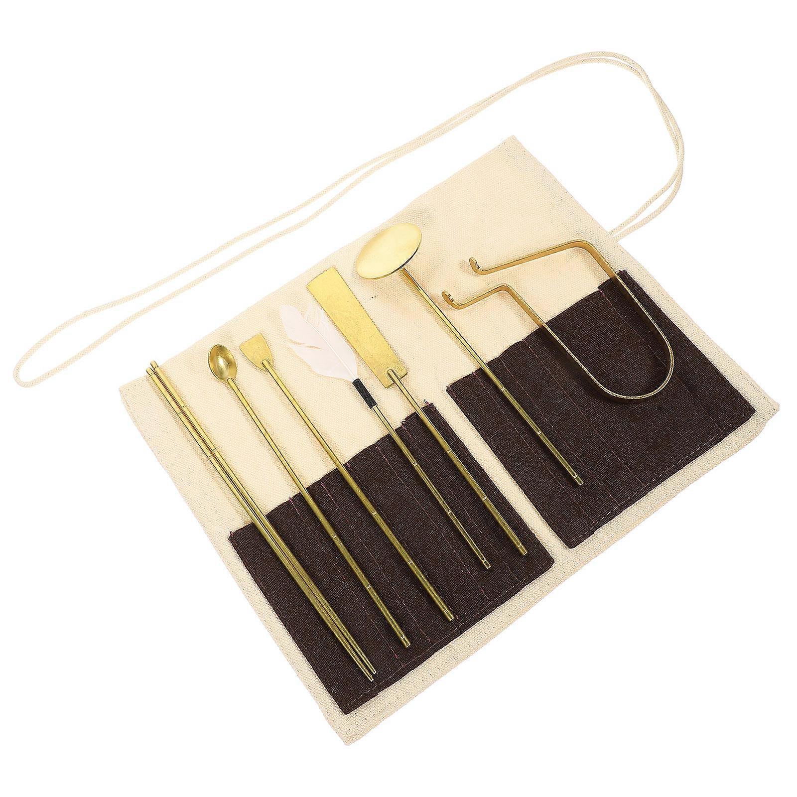 Incense Mold Kit Brass Press Traditional Chinese Design For Incense Enthusiasts 1 Set