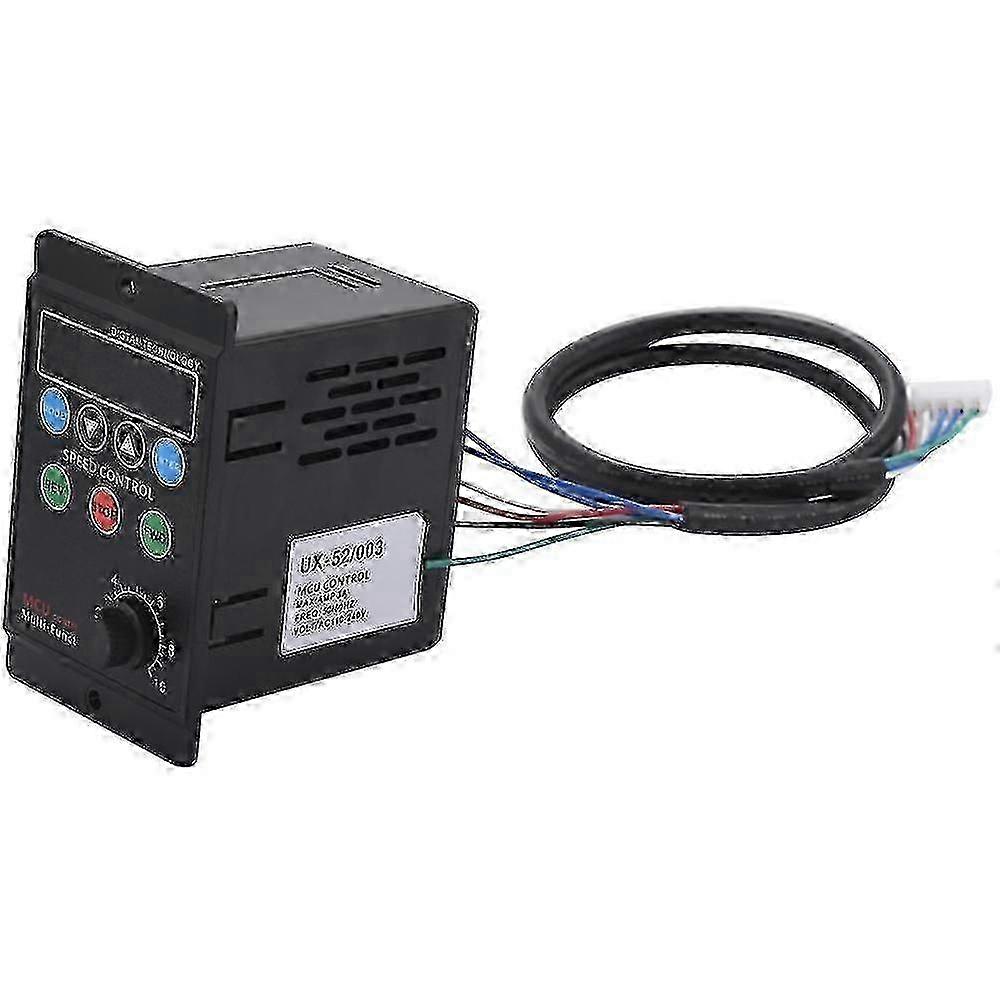 Digital Display Motor Speed Controller Soft Start Tools for 220V AC 6W-400W