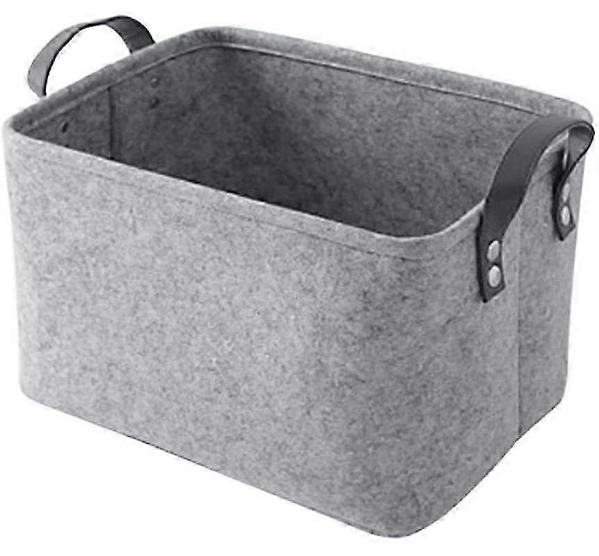 Felt Storage Bag Laundry Basket Felt Container