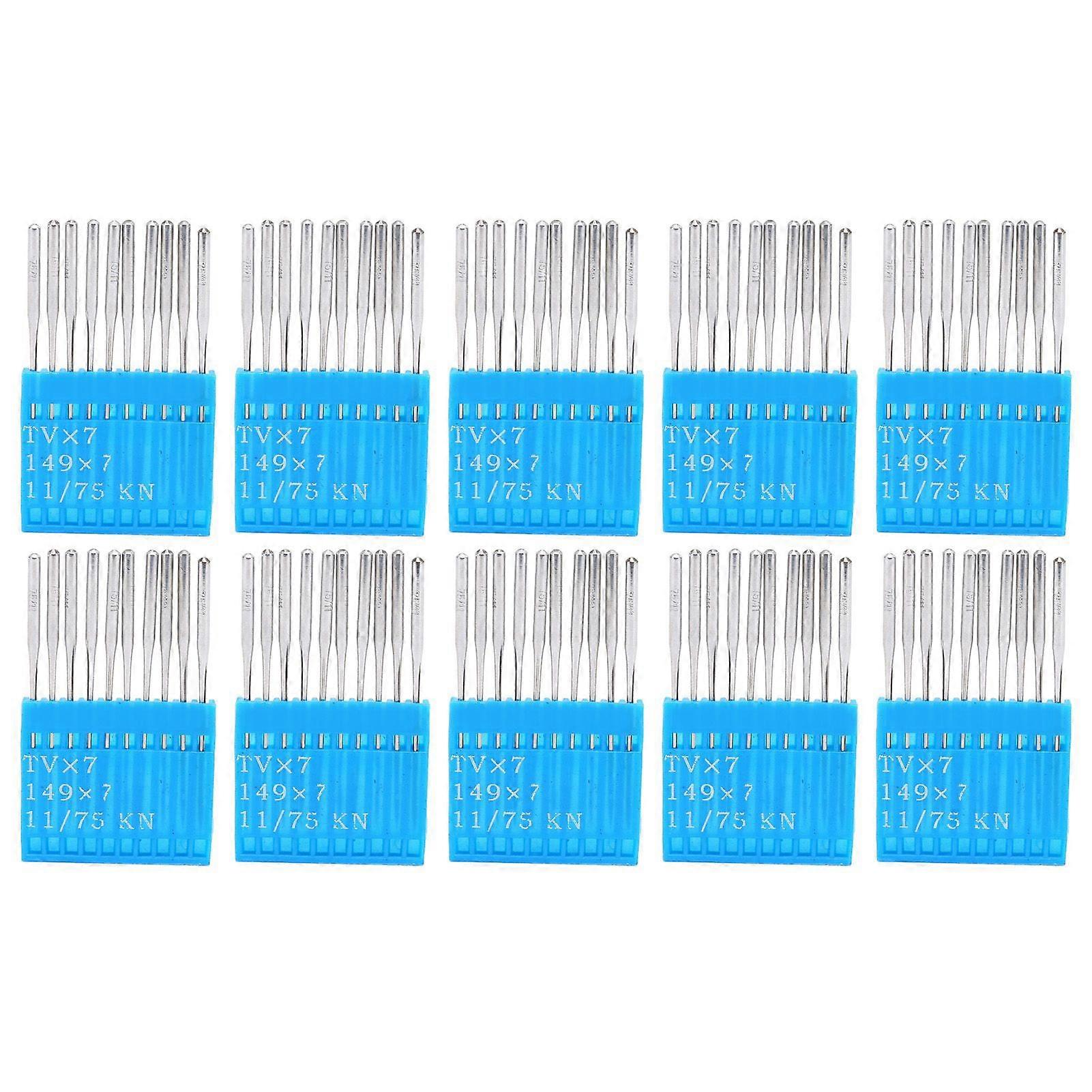 2025 Latest Model 100 Count Sewing Machine Needles 75/11 Steel Easy to