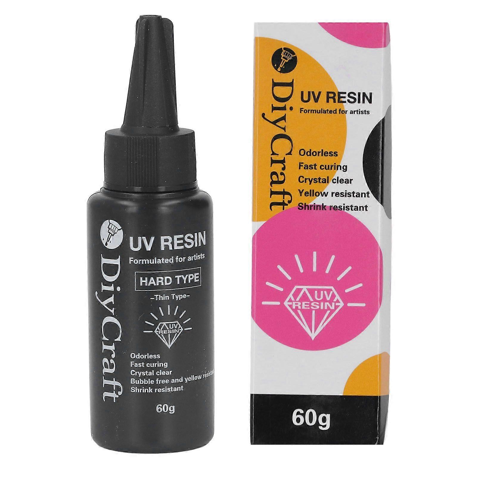 2025 Latest Model UV Glue High Transparency Odorless Yellowing Resistant Fast