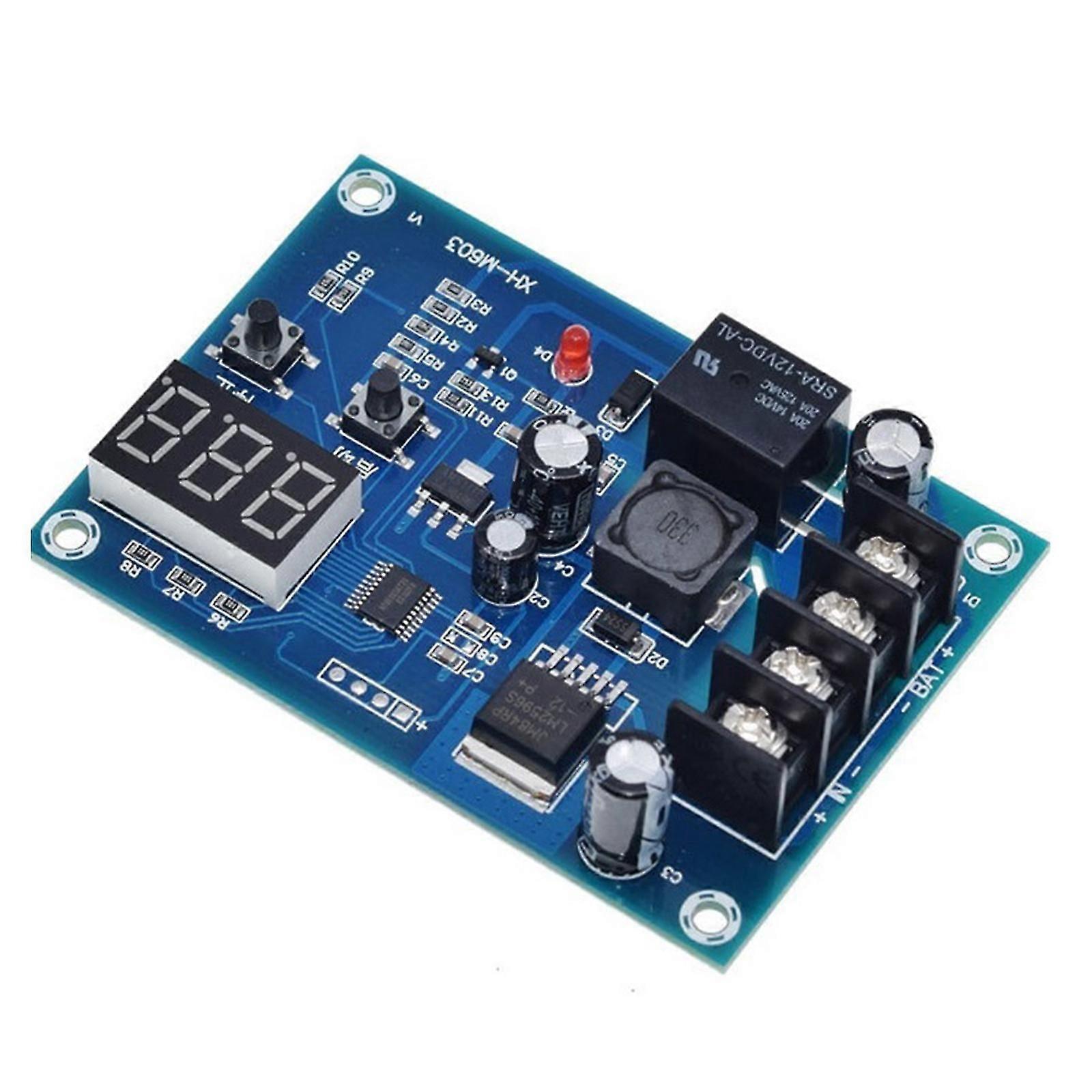 Battery Charging Control Board Power Supply Control Module with LED Display