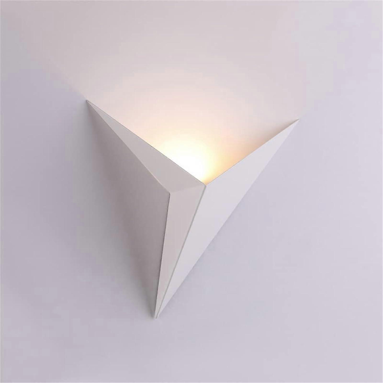 Modern Triangular LED Wall Light 3W Warm White 3000K Indoor Lamp
