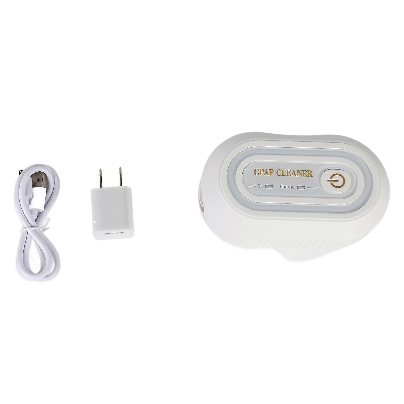 Portable Cleaner USB Charging Mini CPAP Machine for CPAP Machines Regular Household Cleaning