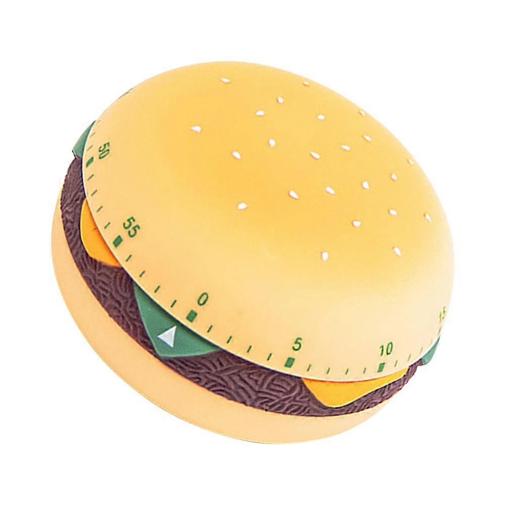 Burger Shape Kitchen Timer for Cooking with Plastic Material