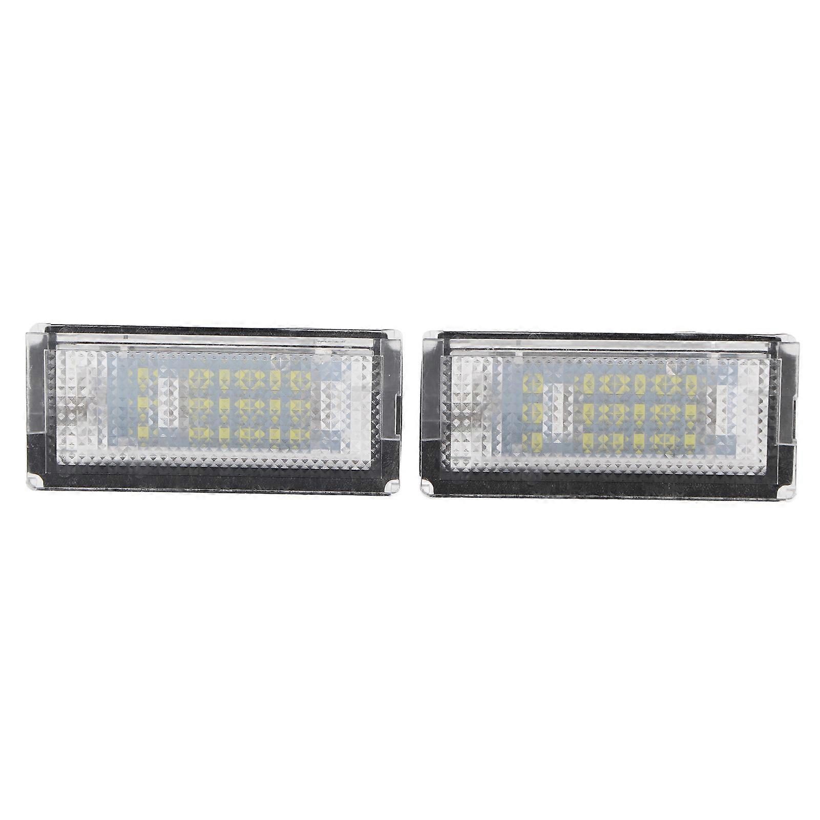 1 Pair 6000K 18 LEDs Number Plate License Panel Lamp for ONE R50 2001-2006