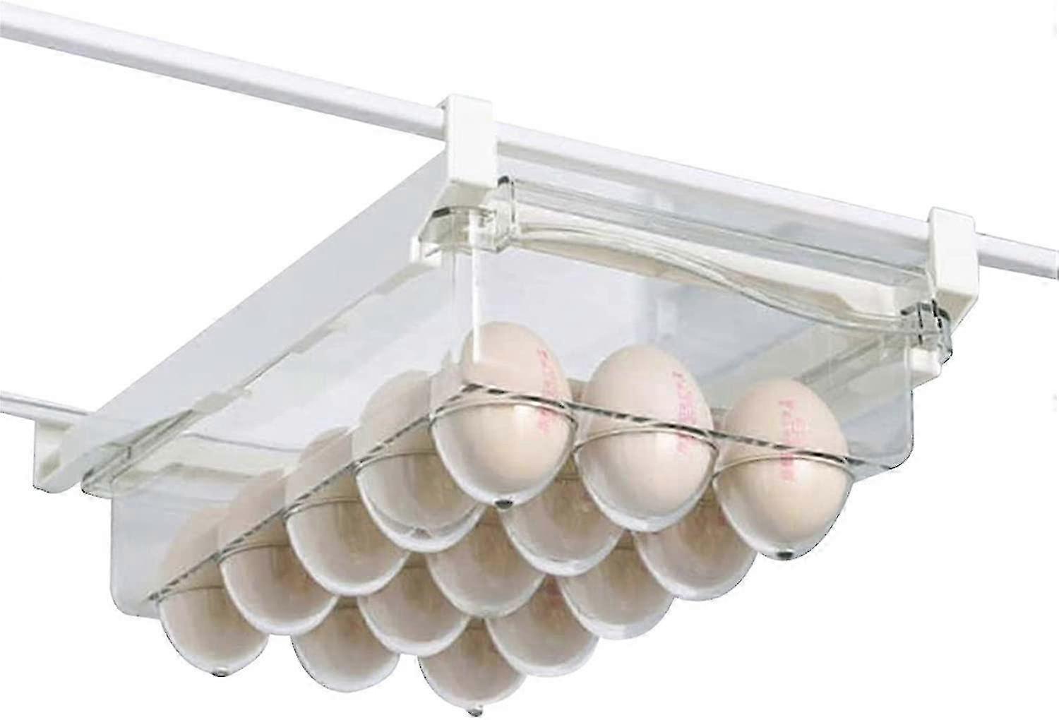 Extendable Transparent Fridge Drawer Organizer