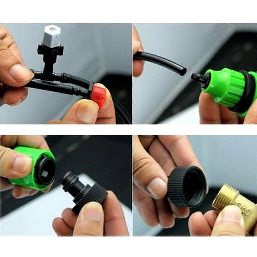 花园露台水雾器空气雾化冷却微灌溉系统喷头 5M&10 滴头