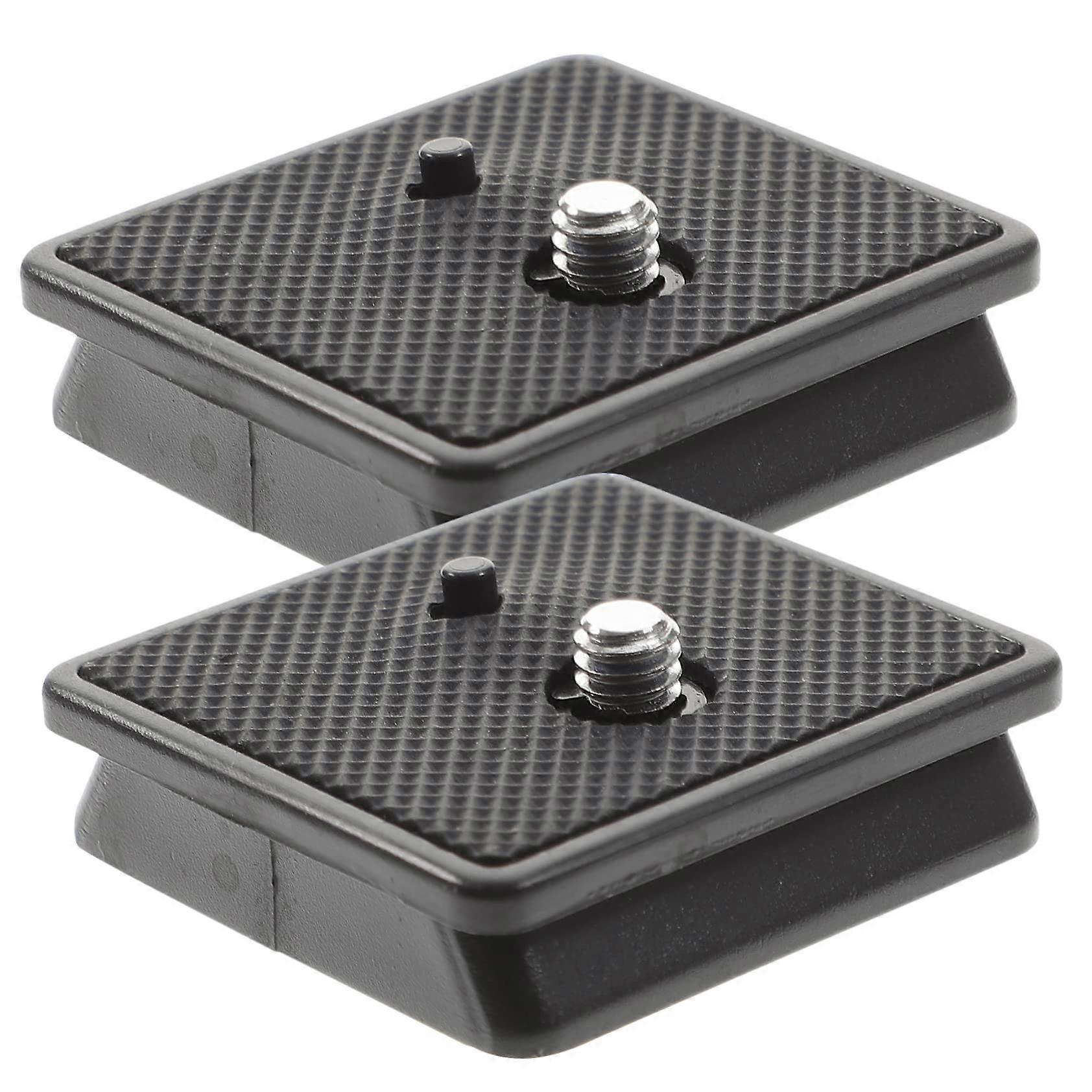 Tripod Quick Release Plates Screw 2-Pack Universal Camera Mount Screws Metal Stable Tripod Accessories Easy Install