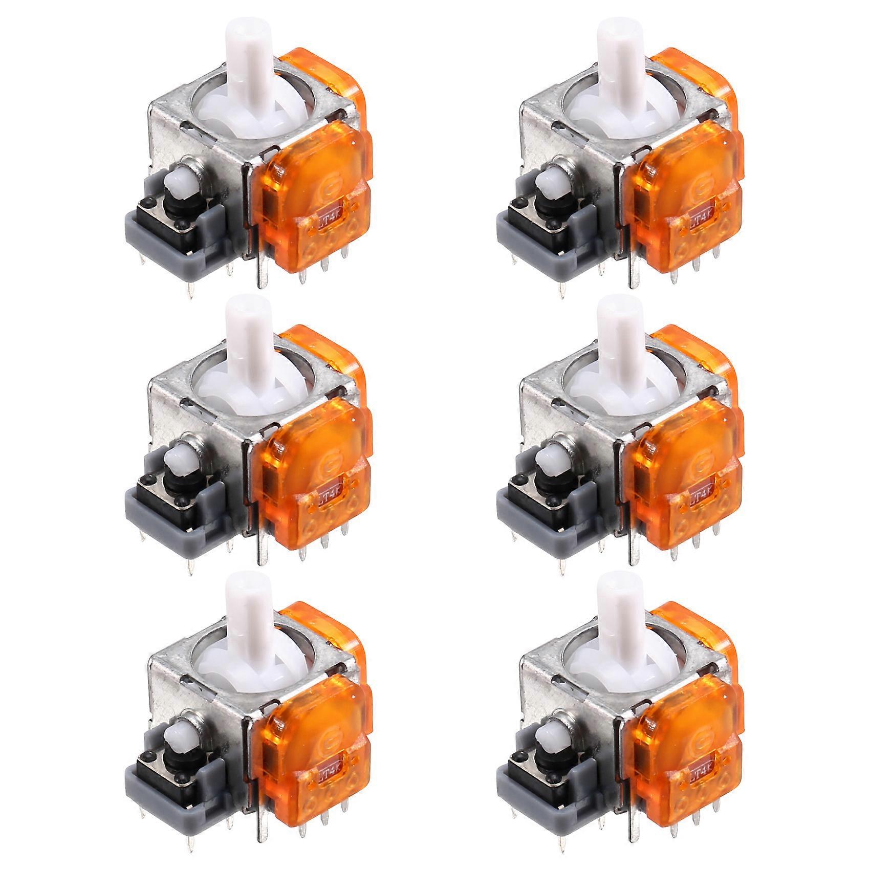 6PCS TMR Electromagnetic Joystick for SWITCH PRO Gamepad TMR Joystick 3D Analog Thumb Stick Controller