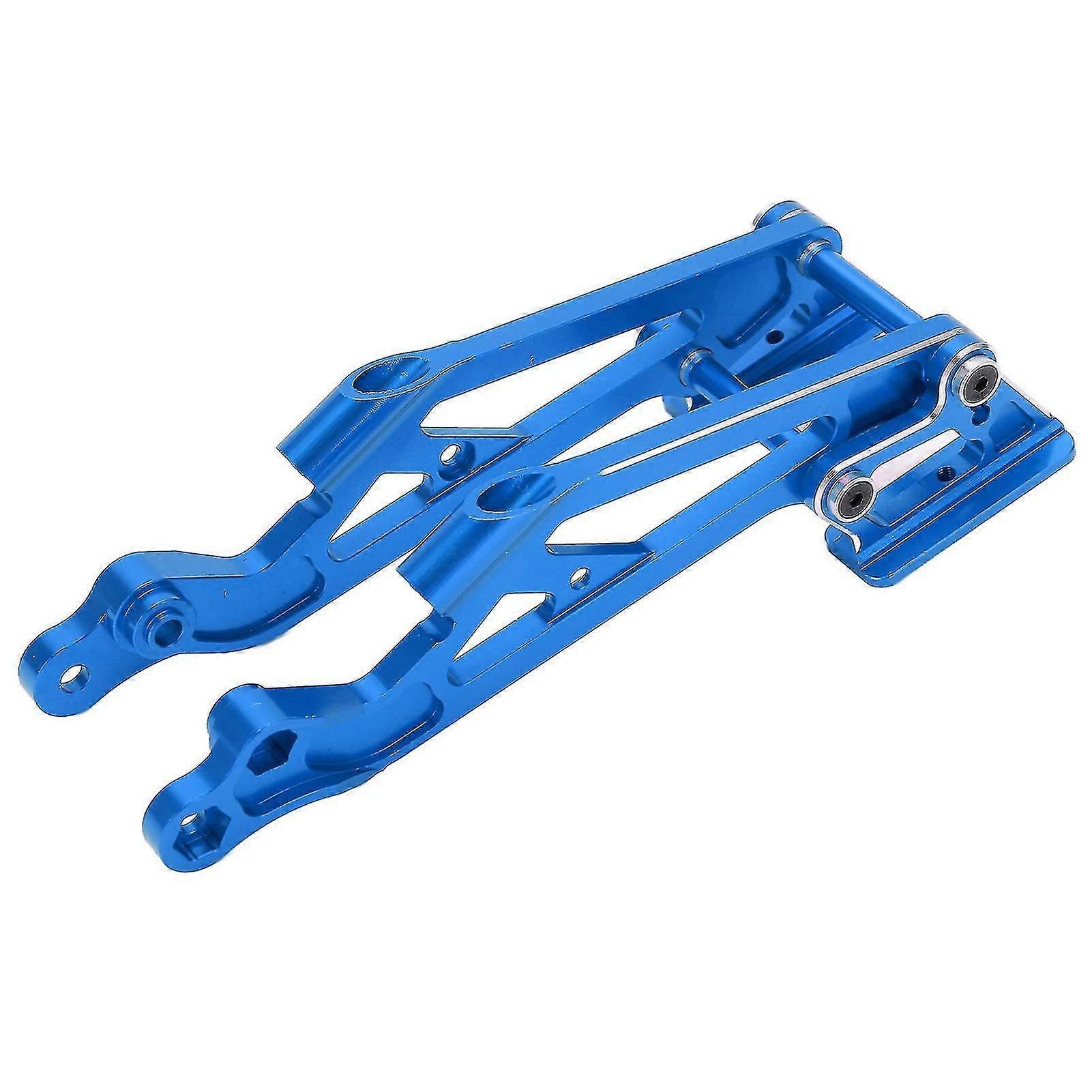 Adjustable Metal Rear Wing Mount Set For Arrma 1/8 Remote Control Car Upgrade Accessoriesblue