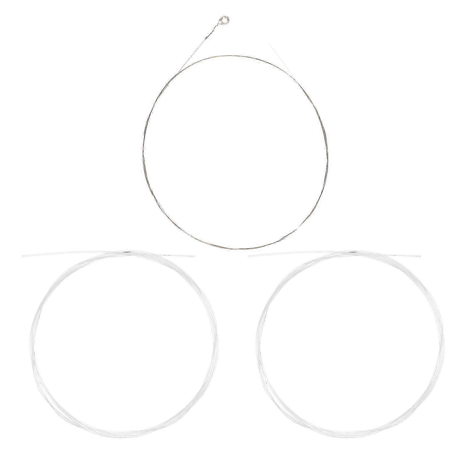 Durable Nylon Strings for Balalaika with Comfortable Playability and Rich Tone for Enhanced Performance