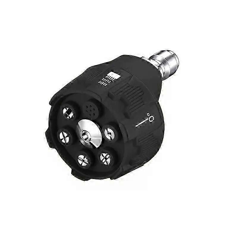 Universal 4000Psi High Pressure Washer Spray Nozzle 0 15 25 40 Degree Rotation Watering Rinse Soap Nozzle Tip Car Accessories