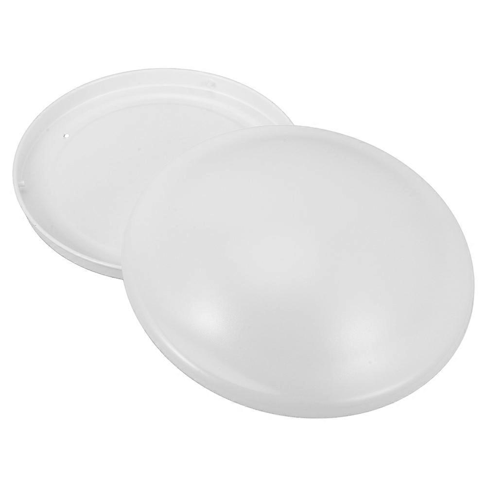 Plastic Ceiling Light Cover For Ceiling Lights Easy Cleaning And Maintenance Round Shape 1Pack