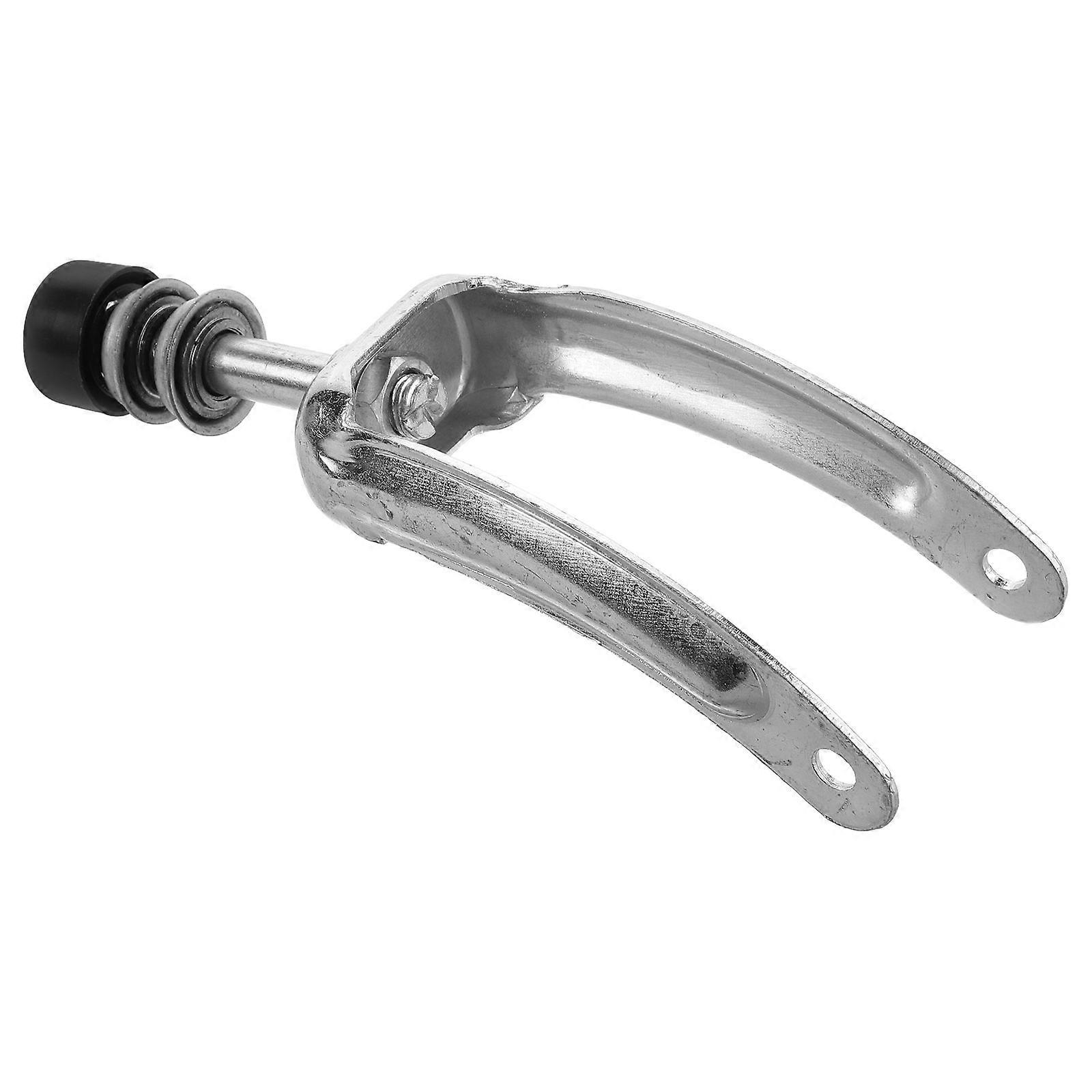 Durable Steel Replacement Wheelchair Front Caster Fork for Enhanced Maneuverability – Fits Swivel Wheels for Various Environments