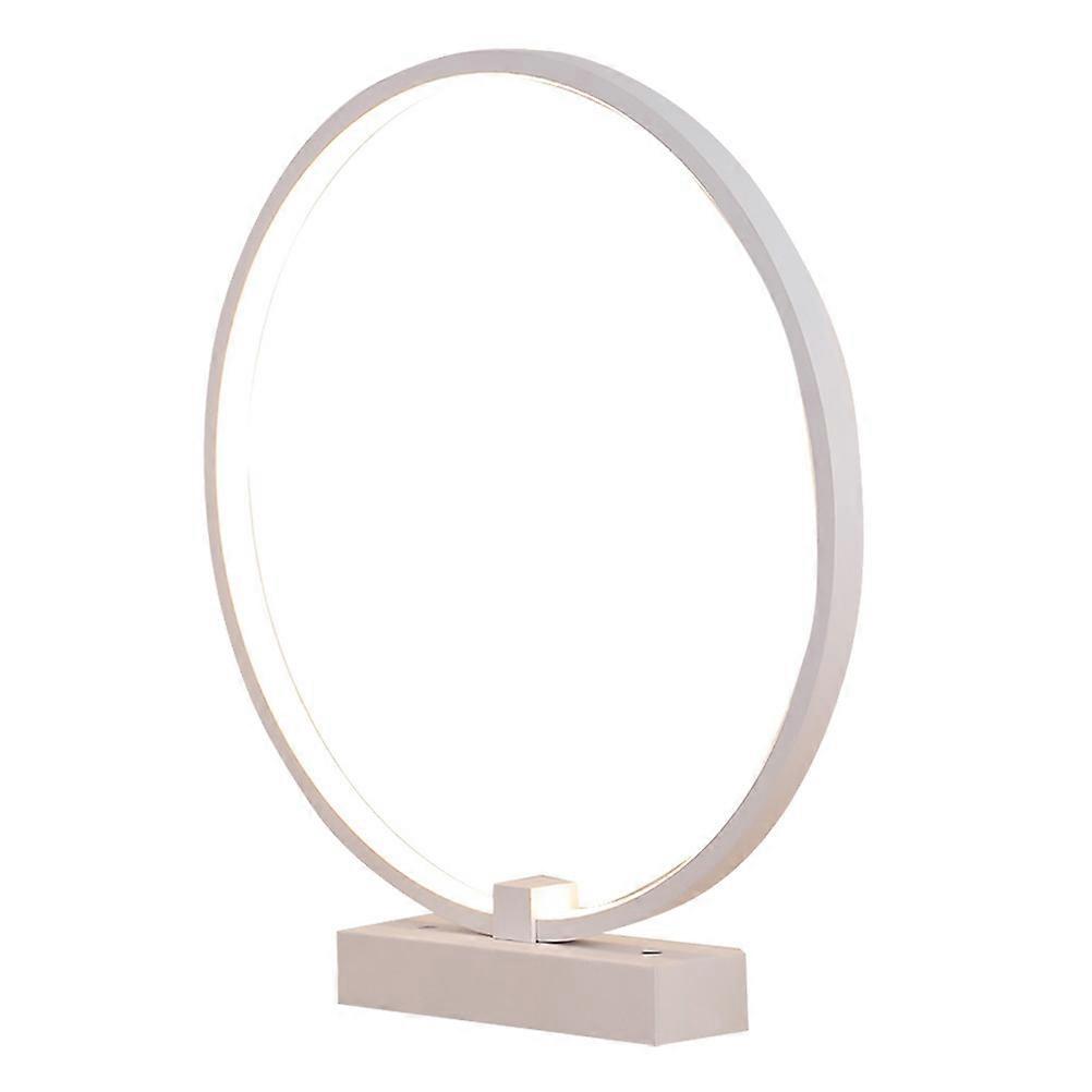 Desk Lamp Minimalist Lighting Design Warm Light for Home Bedroom Reading Lamps Circle Shape 1Pack