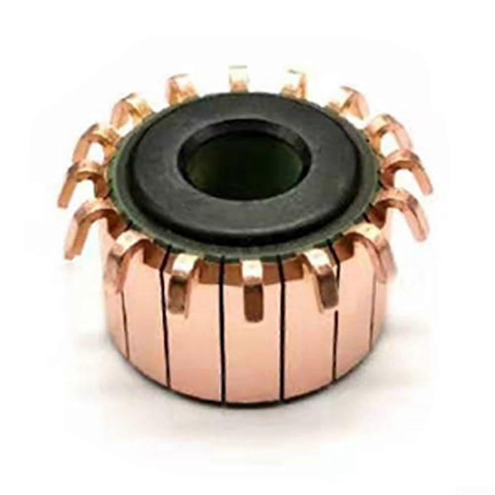 Efficient Copper Hook Type Electric Motor Commutator 16P Teeth 32x12x21mm for Model Compatibility and Performance