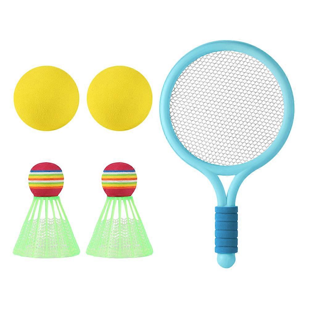 It looks like you're referring to a product description for a **tennis or badminton racket set** designed for kids and family use. Here's a refined